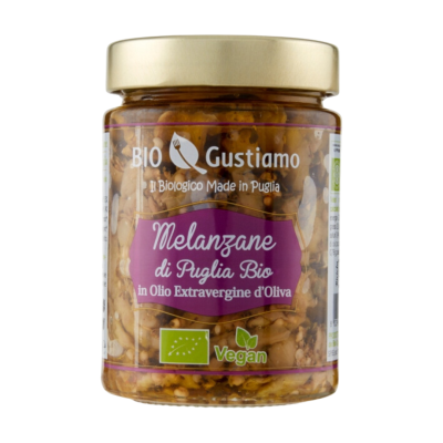Bakłażan w oliwie - Bio Gustiamo 280 g