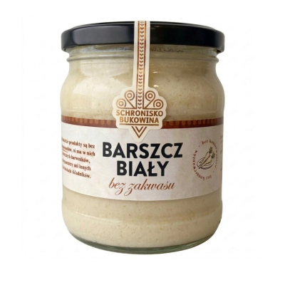 Barszcz biały 430ml - Schronisko Bukowina