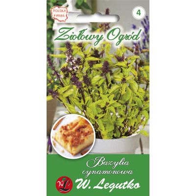 Nasiona Bazylia właściwa Cinnamon 0.50g - W.Legutko