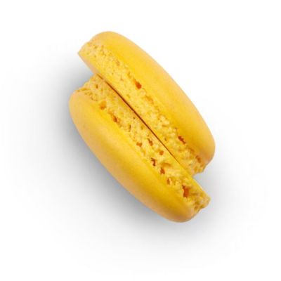 Macaron Żółty Giallo 3,5cm 96szt - Modecor