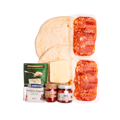 Zestaw do pizzy z ndują - Schronisko Bukowina