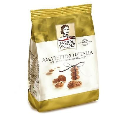 Ciastka Amaretto D'Italia 100gr - Matilde Vicenzi, Uszkodzone opakowanie, ubytek 0.04kg