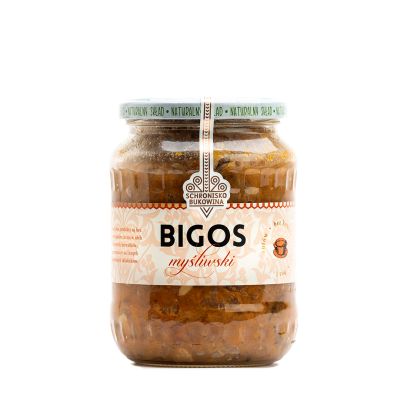 Bigos myśliwski premium Schronisko Bukowina. Słoik 710 ml