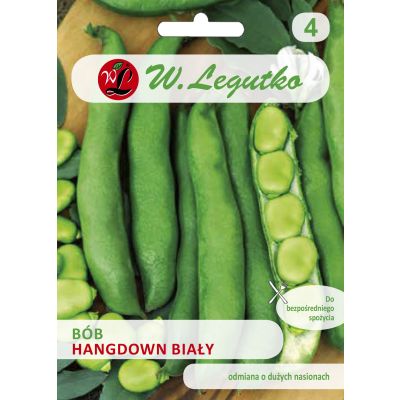 Nasiona Bób Hangdown Biały 50g - W.Legutko