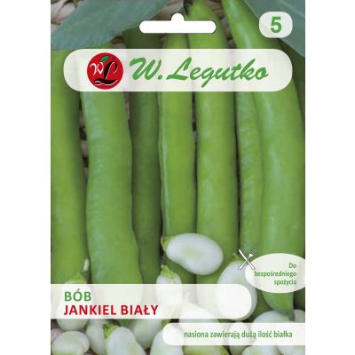 Nasiona Bób Jankiel Biały 50g - W.Legutko
