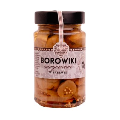 Borowiki marynowane w zalewie 