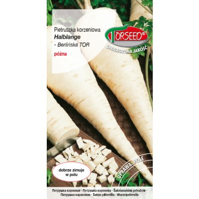 Nasiona Pietruszka korzeniowa Halblange Berlińska TOR 3g - Torseed