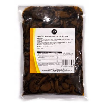 Marynowane grzyby Shiitake 500g - Asia Kitchen
