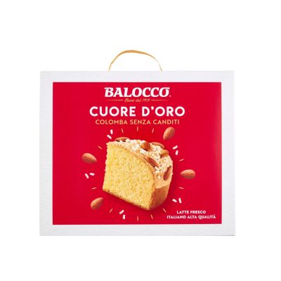 Babka Cuore d'oro colomba senza canditi 750g - Balocco