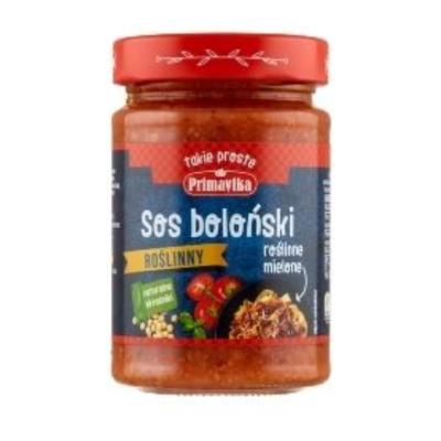 Sos boloński roślinny 300g - Primavika