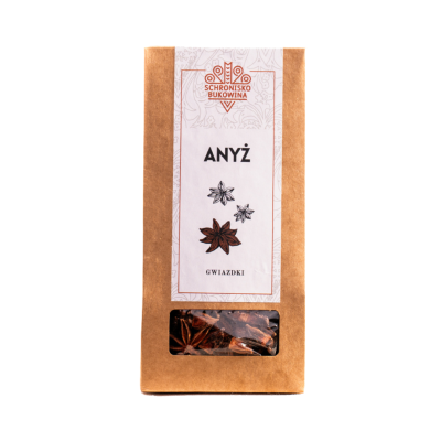 Anyż gwiazdki 50g - Schronisko Bukowina