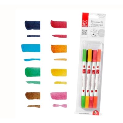 Zestaw 8 dwustronnych markerów spożywczych - Modecor