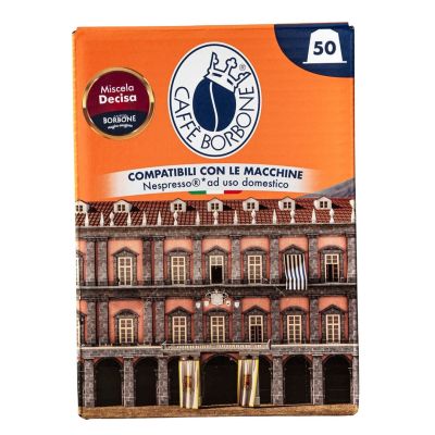Kapsułki do nespresso caffe borbone.