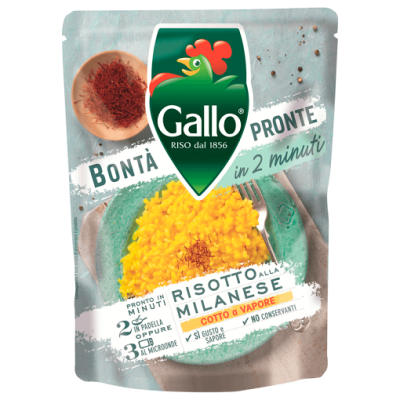 Ryż Risotto alla milanese z szafranem 250g - Gallo