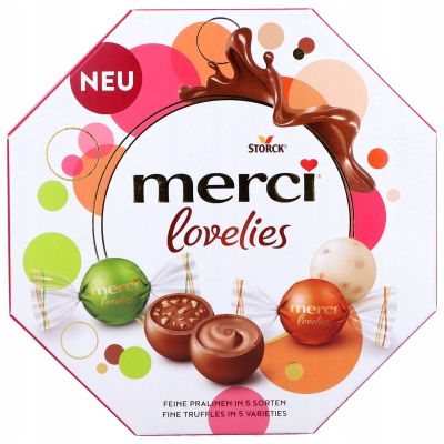 Praliny Lovelies Creamy 185g - Merci