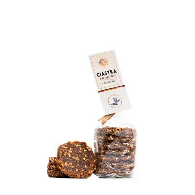 Ciastka owsiane z czekoladą