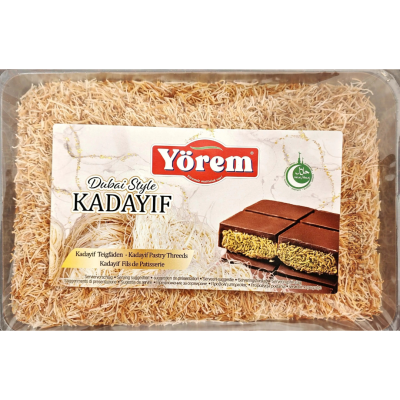 Ciasto nitkowe kadayif do czekolady dubajskiej 200g - Yorem