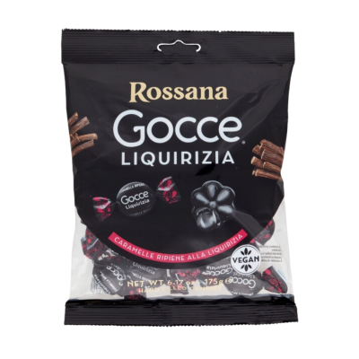 Cukierki Gocce Liguirizia - Rossana 175 g