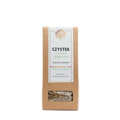 Czystek z trawą cytrynową, herbata ziołowa