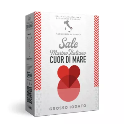 Sól gróboziarnista Sale grosso 1kg - Cuor di Mare