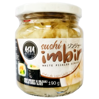 Imbir marynowany biały 190g - Asia Kitchen, Krótki termin
