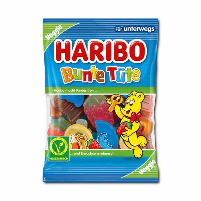 Żelki Bunte Tute 100g - Haribo