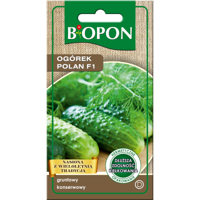 nasiona Biopon ogórek polan 3g nasiona ogórków-Biopon