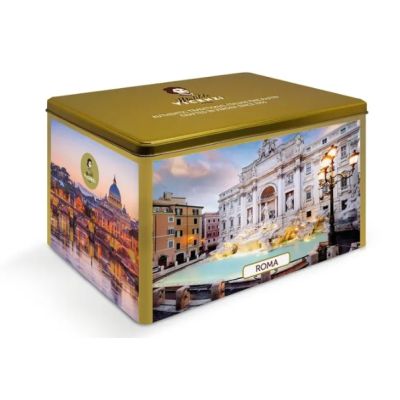 Matilde Vicenzi Duże Ciastka w Puszce Latta Roma 907g - Wyjątkowy Smak