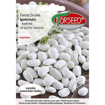 Nasiona Fasola karłowa na suche nasiona Igołomska TOR 50g - Torseed