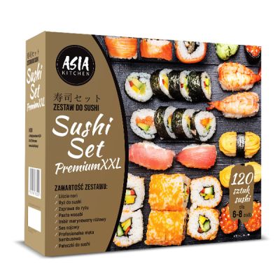 Zestaw do sushi Premium Gold XXL 2,8kg - Asia Kitchen
