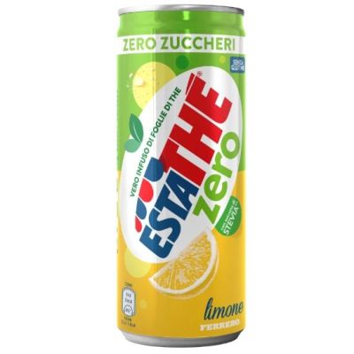 Napój cytrynowy bez cukru The al Limone Zero Lattina 330ml - Estathe
