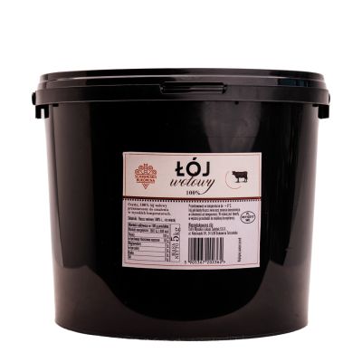Łój wołowy premium 100% 5 kg - Schronisko Bukowina