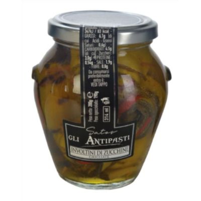 Grillowana cukinia nadziewana peperoni 280g - Satos