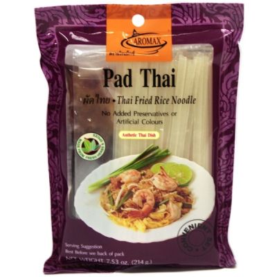 Makaron z mieszanką przypraw Zestaw do Pad Thai 214g - Aromax
