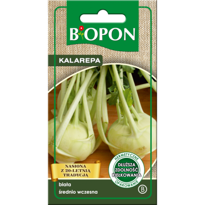 Biopon kalarepa delikatess witte 2g nasiona kalarepa-Biopon