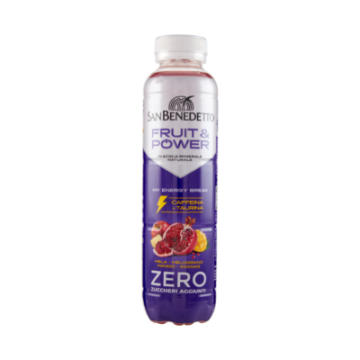 Energetyk Fruit&Power Kofeina&Tauryna bez cukru 400ml - San Benedetto