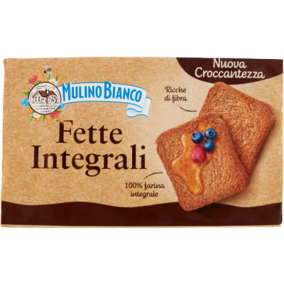 Sucharki pełnoziarniste Fette biscottate Integrali 630g - Mulino Bianco, Uszkodzone opakowanie, bez ubytku
