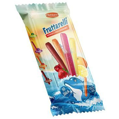 Lizaki owocowe lodowe Fruttarelli 10szt 40g - Ellebiuno