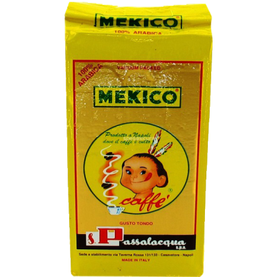 Kawa mielona Passalaqua Mexico 250g - Gusto Tondo, Uszkodzone opakowanie, bez ubytku