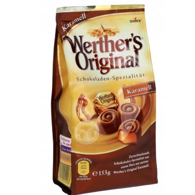 Cukierki z Karmelem Original Karamell 153 gr- Werther's, Uszkodzone opakowanie, bez ubytku