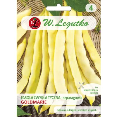 Nasiona Fasola zwykła Goldmarie 10g - W.Legutko