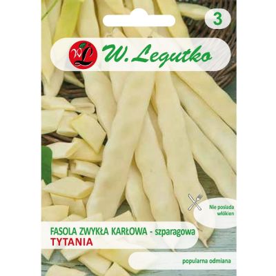 Nasiona Fasola zwykła Tytania 40g - W.Legutko