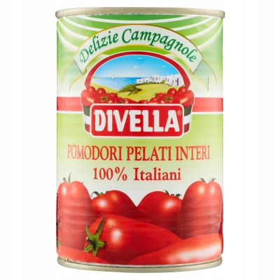 Pomidory Obrane Pelati 400g - Divella