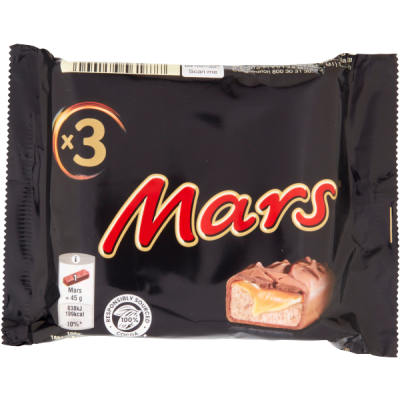 Mars (3x45g) 135g - oryginał z Włoch