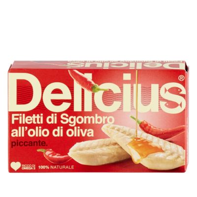 Pikantne filety z makreli w oliwie z oliwek - Delicius