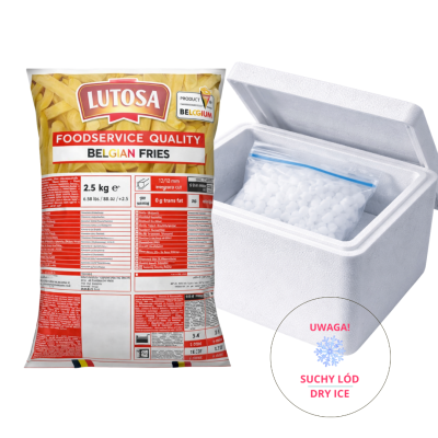 Frytki belgijskie 2,5 kg - Lutosa