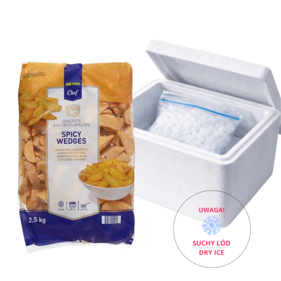 Frytki Sidewinders Fries 2,5kg - Metro Chef