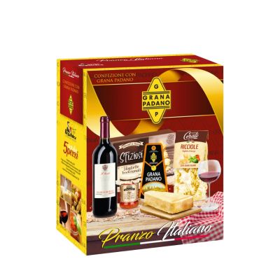 Włoski zestaw świąteczny Grana Padano Pranzo Italiano