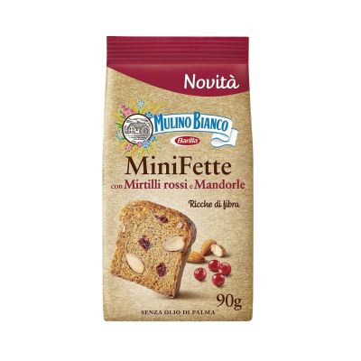 Włoskie grzanki z kawałkami suszonych owoców - Mulino Bianco