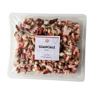 Guanciale 500g krojone w kostkę MAP - Schronisko Bukowina